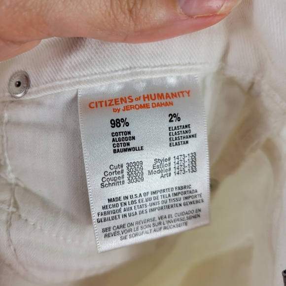 Citizens of Humanity Carlton Ankle Slim Straight Mid Rise Jeans - Picture 11 of 11